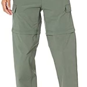 Amazon Essentials Women’s Stretch Woven Convertible Zip-Off Outdoor Hiking Pants