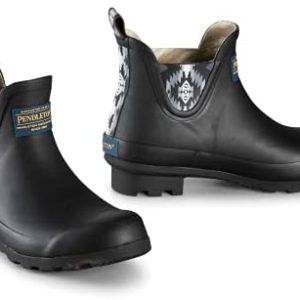 Pendleton Girls’s Basic Chelsea Ankle Size Slip-Resistant Rain Boot