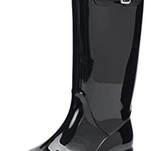DKSUKO Women’s Tall Rain Boots Waterproof Wellington Boots
