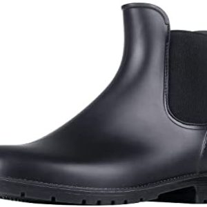 Asgard Ladies’s Ankle Rain Boots Waterproof Chelsea Boots