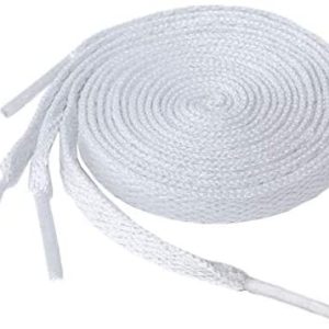 Flat Shoelaces Sneaker Shoe Lace (2 Pair) Flat Shoe String – For Canvas Sneaker Athletic Tennis Shoelace Replacements