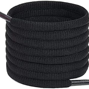 Handshop 1/4″ Oval Athletic Shoelaces 24″-72″ in 22 Colours Half Spherical Shoe Laces
