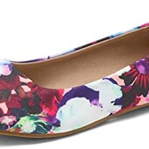 DREAM PAIRS Ladies’s Sole-Easy Ballerina Strolling Flats Sneakers
