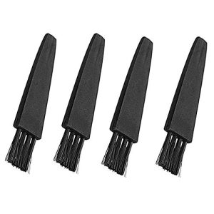 Shaver Brushes Shaver Head Replacement Charger and Brushes for Electric Solo Shaver Cleaning Burshes USB Data Cable Power Trimmer Solo Head Replacement Charge Line Brushes (4 Brushes)