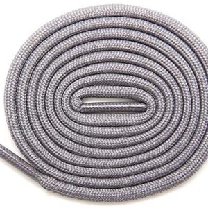 Round Athletic Shoelaces 2 Pair – For Mountaineering Hiking Walking Boot Thick Shoelace String Rope Shoe Laces