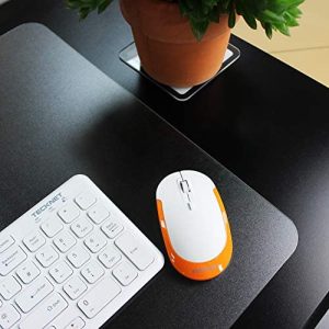 Floortex Desktex Polycarbonate Anti-Slip Desk Pad Protection Mat 17″ x 22″, Clear (FPDE1722RA)